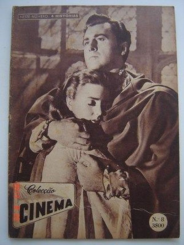 COLECCAO CINEMA magazine side cover  Vol 2 No  08   1954