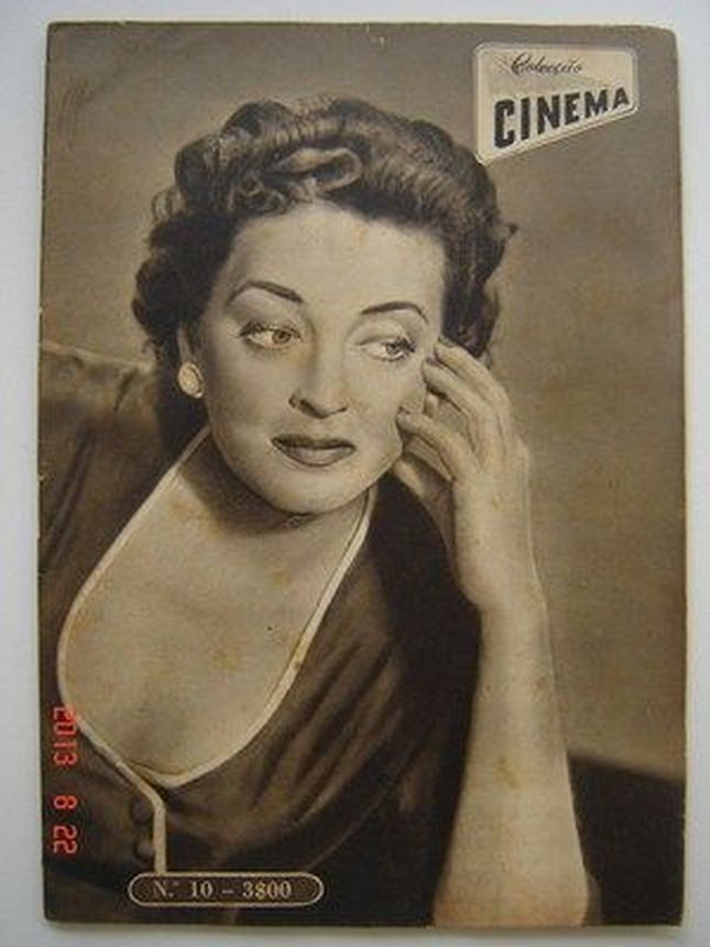 COLECCAO CINEMA magazine side cover  Vol 3 No  10   1954