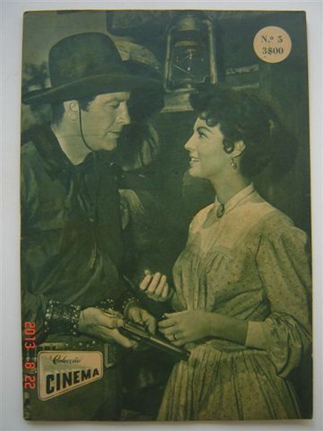 COLECCAO CINEMA magazine side cover  Vol 3 No  05   1954