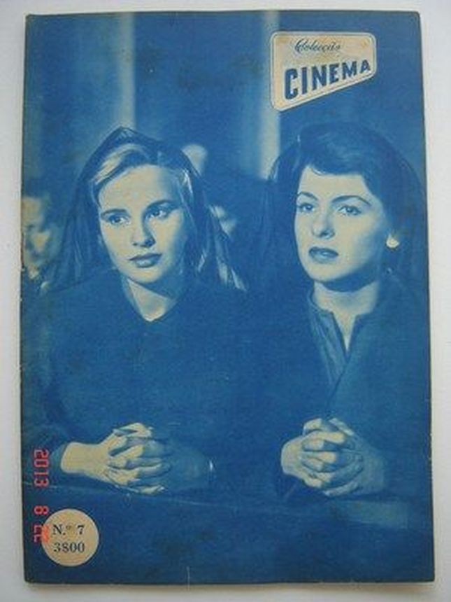 COLECCAO CINEMA magazine side cover  Vol 3 No  07   1954