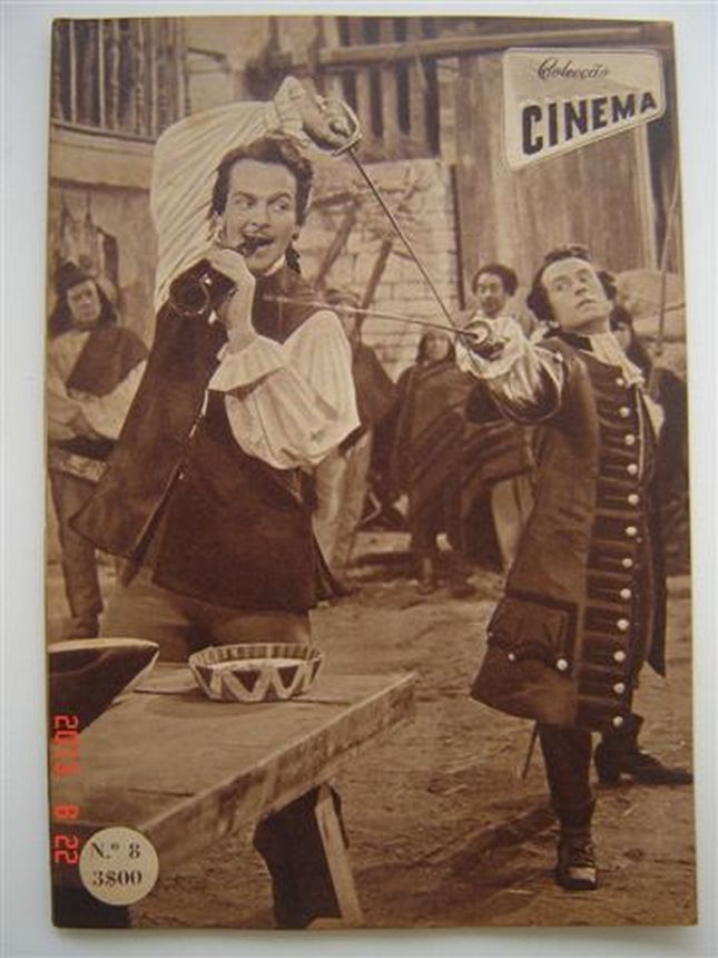 COLECCAO CINEMA magazine side cover  Vol 3 No  08   1954