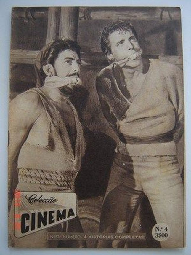 COLECCAO CINEMA magazine side cover  Vol 4 No  02   1954