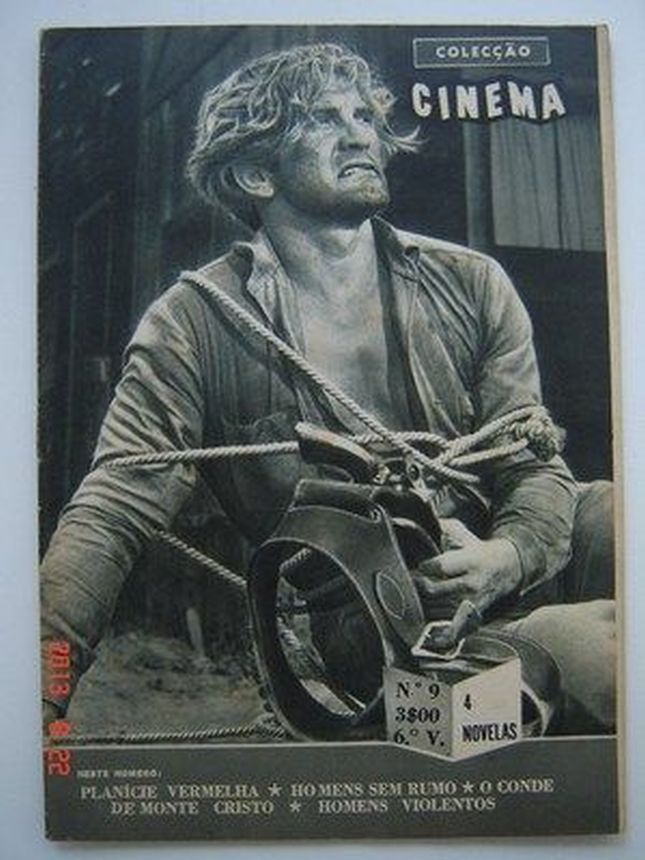 COLECCAO CINEMA magazine side cover  Vol 4 No  09   1954