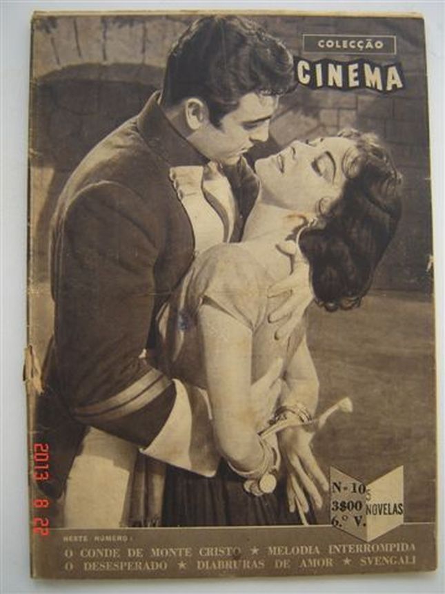 COLECCAO CINEMA magazine side cover  Vol 6 No  10   1955