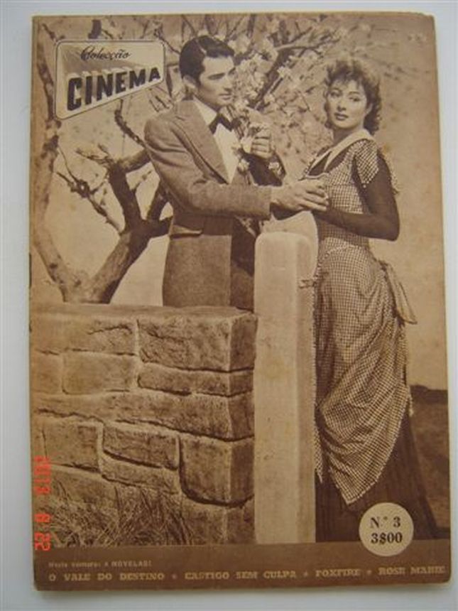 COLECCAO CINEMA magazine side cover  Vol 6 No  03   1955