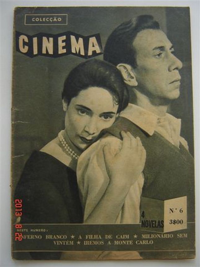 COLECCAO CINEMA magazine side cover  Vol 6 No  06   1955