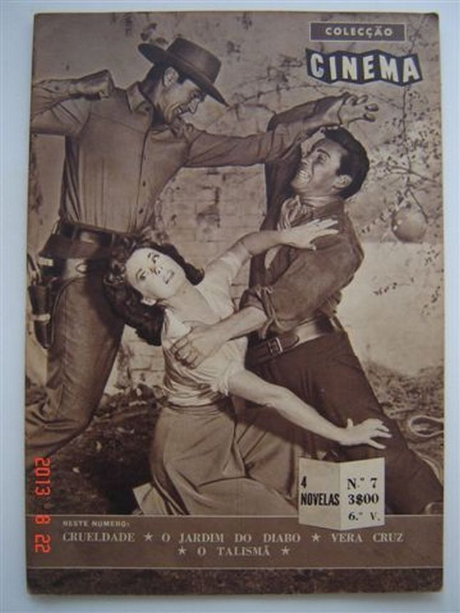 COLECCAO CINEMA magazine side cover  Vol 6 No  07   1955