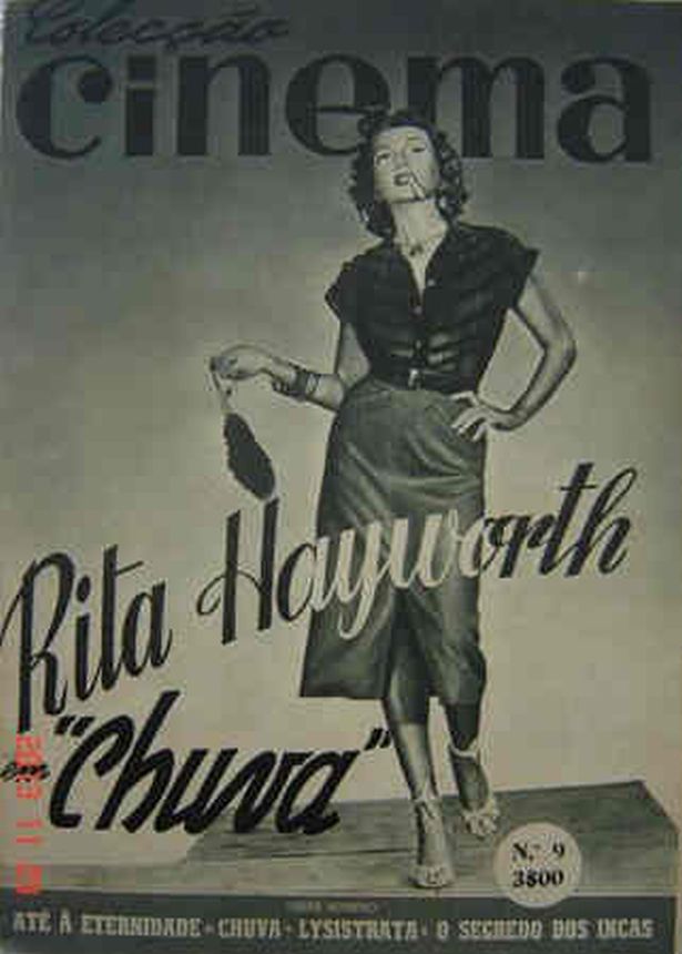 COLECCAO CINEMA magazine side cover  Vol 6 No  09   1955