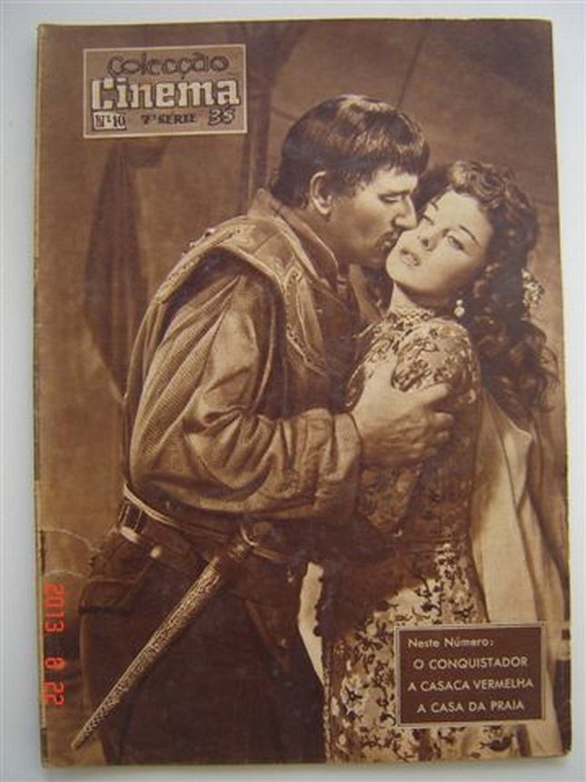 COLECCAO CINEMA magazine side cover  Vol 07 No  10   1956