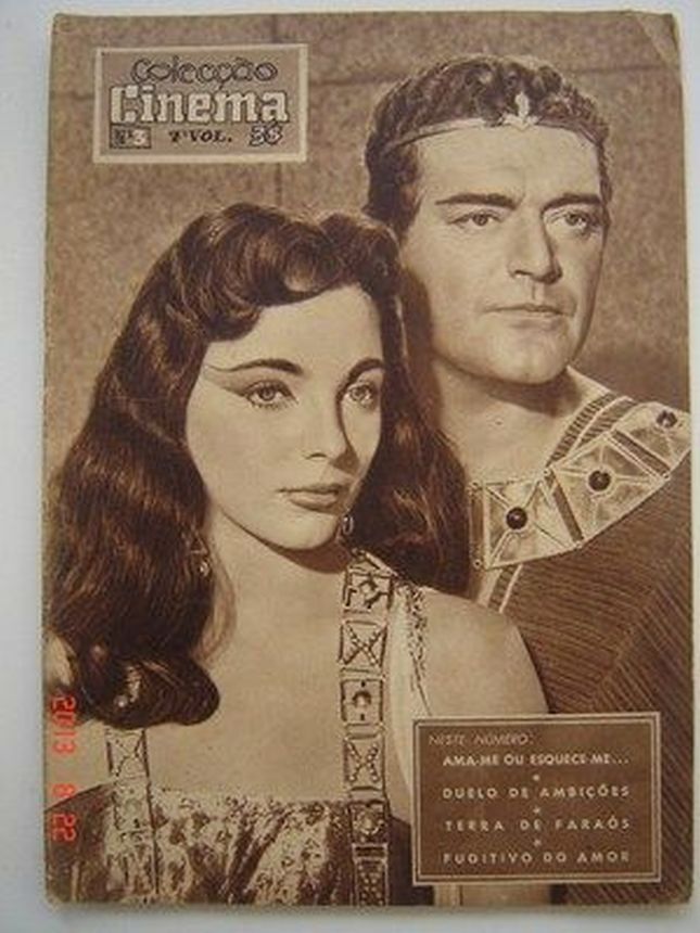 COLECCAO CINEMA magazine side cover  Vol 07 No  03   1956