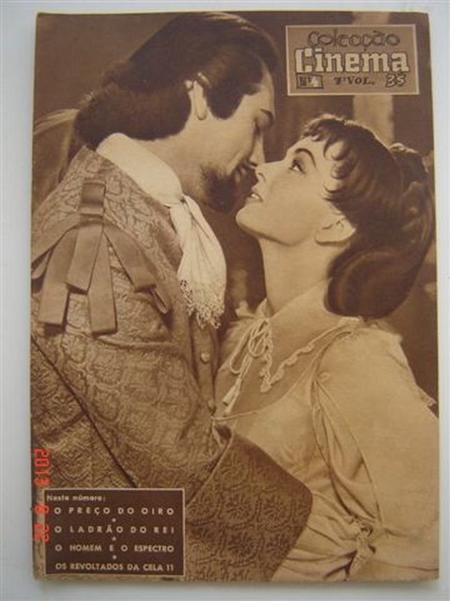 COLECCAO CINEMA magazine side cover  Vol 07 No  04   1956