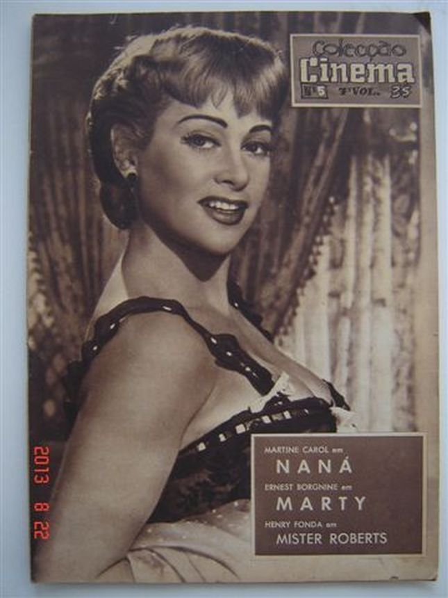COLECCAO CINEMA magazine side cover  Vol 07 No  05   1956