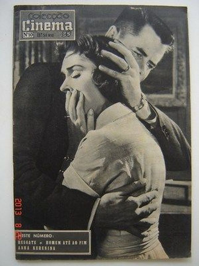 COLECCAO CINEMA magazine side cover  Vol 08 No  10   1956