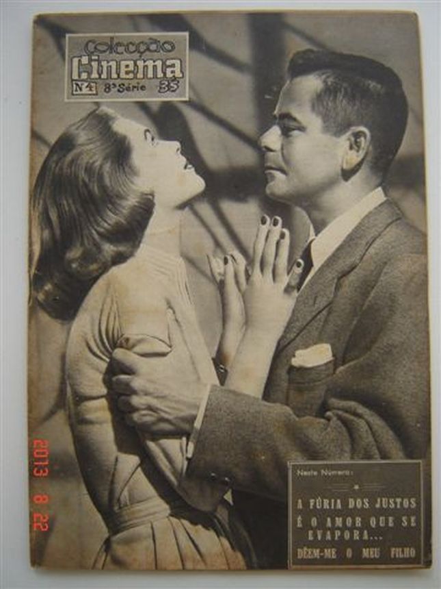 COLECCAO CINEMA magazine side cover  Vol 08 No  04   1956