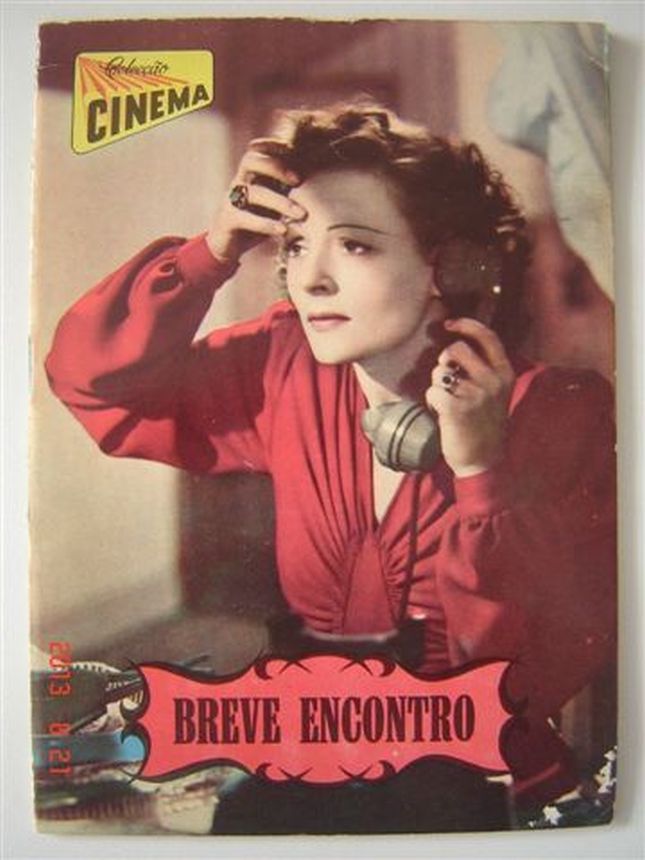 COLECCAO CINEMA magazine side cover  Vol 09 No  09   1956