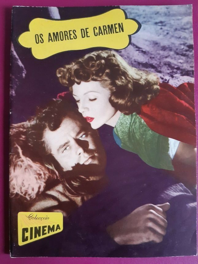COLECCAO CINEMA magazine side cover  Vol 14 No  03   1958