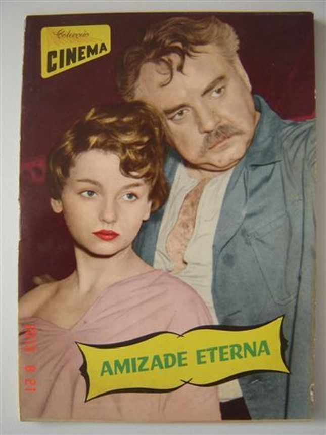 COLECCAO CINEMA magazine side cover  Vol 14 No  06   1958