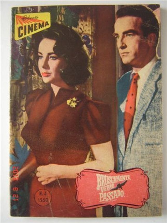 COLECCAO CINEMA magazine side cover  Vol 15 No  04   1958