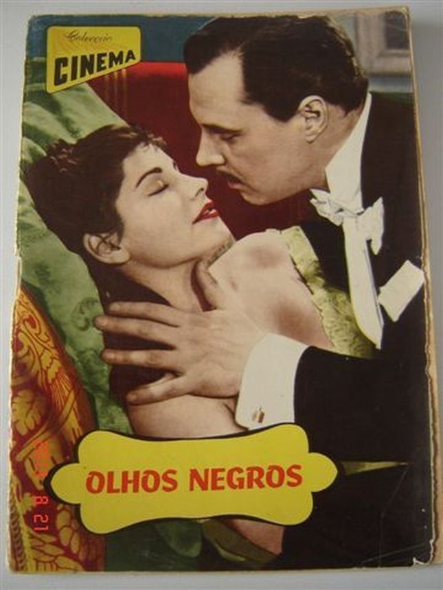 COLECCAO CINEMA magazine side cover  Vol 16 No  10   1959