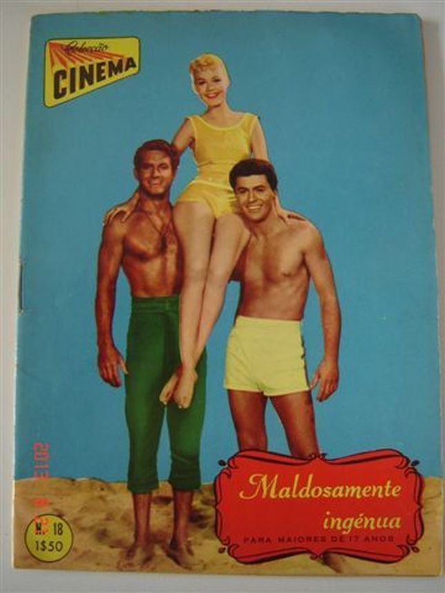 COLECCAO CINEMA magazine side cover  Vol 16 No  18   1959