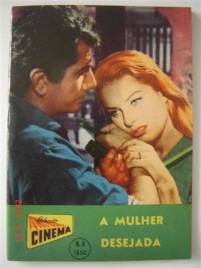 COLECCAO CINEMA magazine side cover  Vol 18 No  08   1960