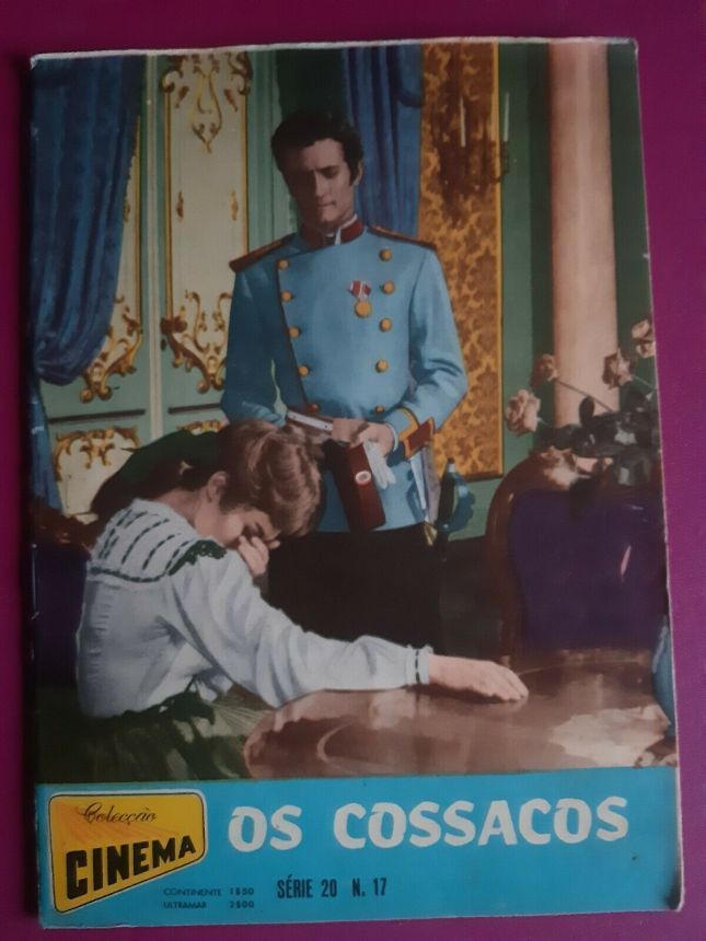 COLECCAO CINEMA magazine side cover  Vol 20 No  17   1961