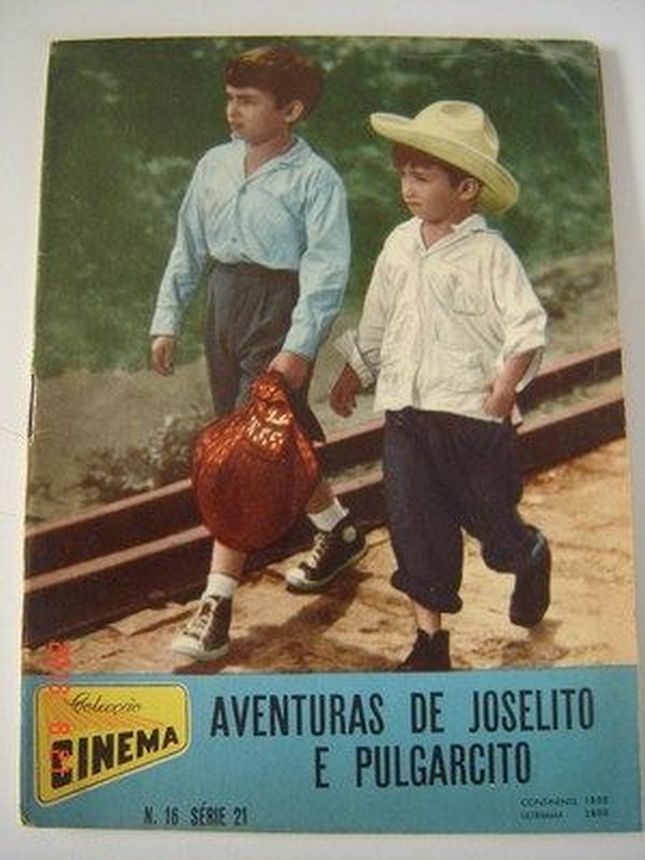 COLECCAO CINEMA magazine side cover  Vol 21 No  16   1961