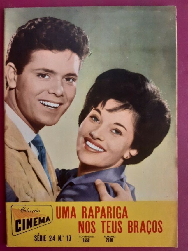 COLECCAO CINEMA magazine side cover  Vol 24 No  17   1962