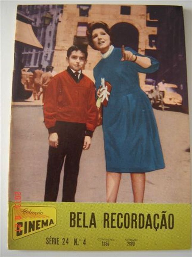 COLECCAO CINEMA magazine side cover  Vol 24 No  04   1962