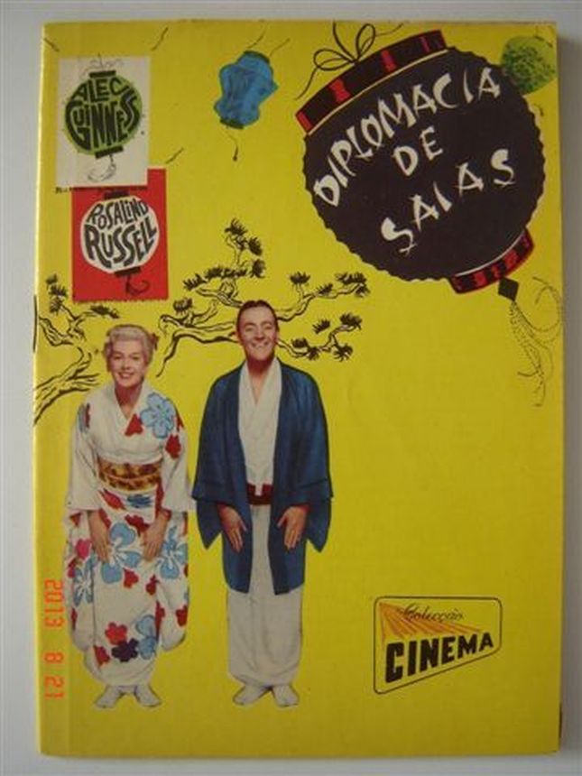 COLECCAO CINEMA magazine side cover  Vol 25 No  17   1962