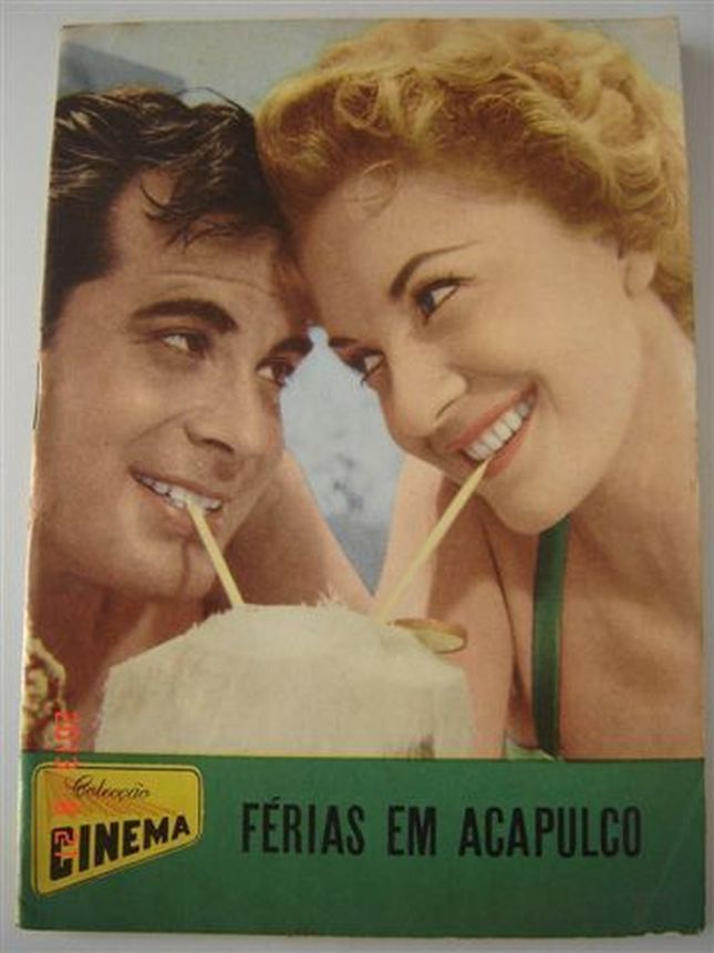 COLECCAO CINEMA magazine side cover  Vol 25 No  07   1962