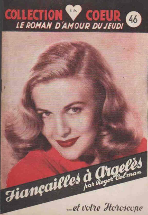 COLLECTION COEUR magazine side cover Issue 46  1948