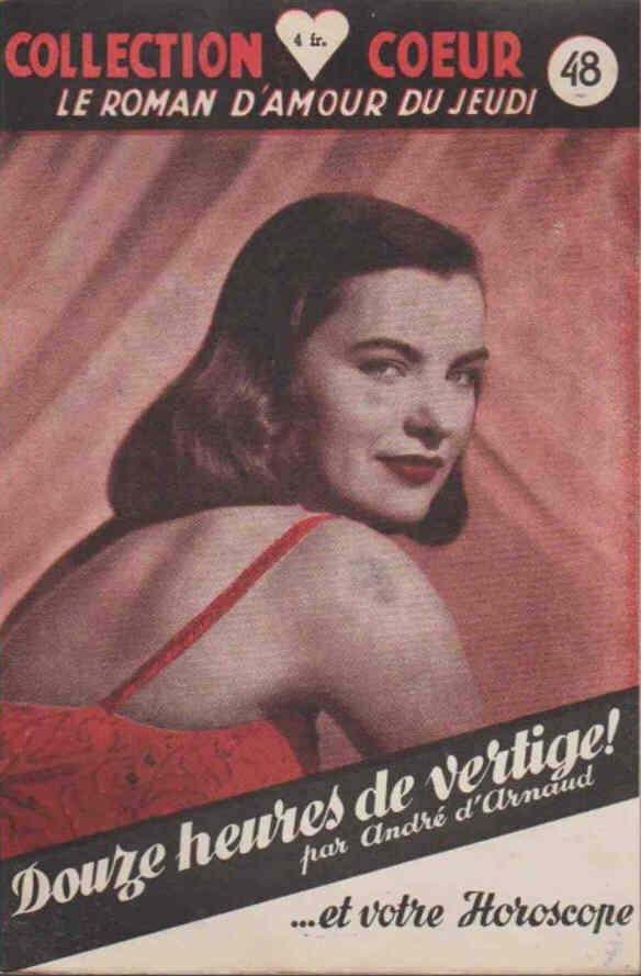 COLLECTION COEUR magazine side cover Issue 48  1948