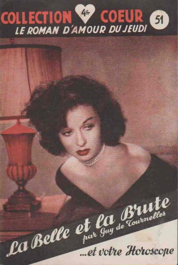 COLLECTION COEUR magazine side cover Issue 51  1948