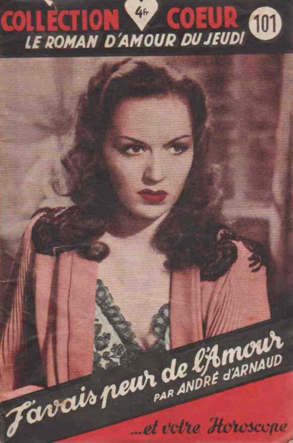 COLLECTION COEUR magazine side cover Issue 101  1949
