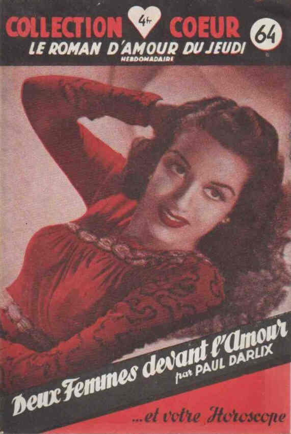 COLLECTION COEUR magazine side cover Issue 64  1949