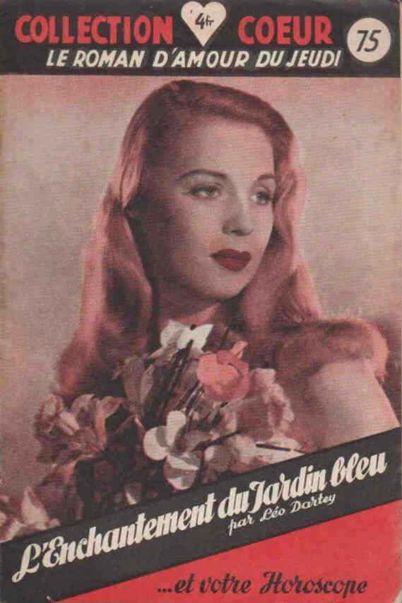 COLLECTION COEUR magazine side cover Issue 75  1949