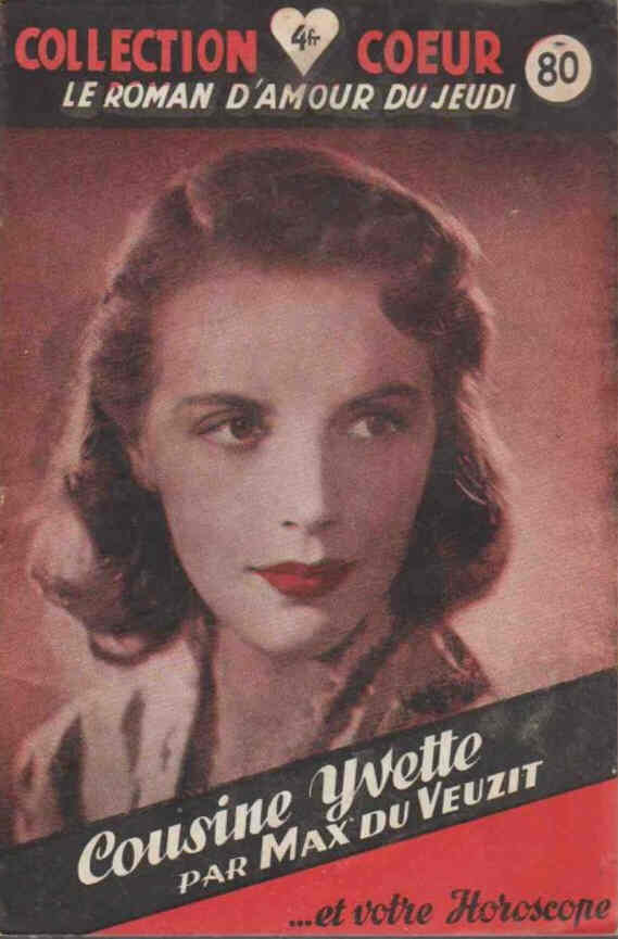 COLLECTION COEUR magazine side cover Issue 80  1949
