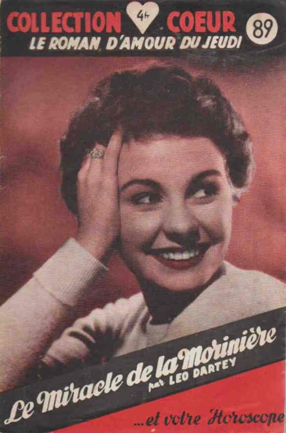 COLLECTION COEUR magazine side cover Issue 89  1949