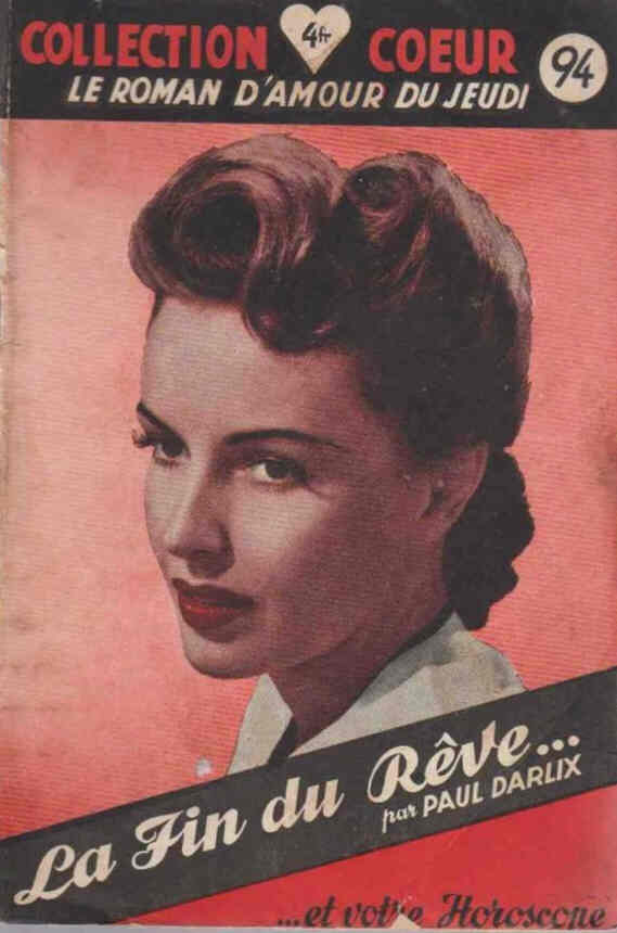 COLLECTION COEUR magazine side cover Issue 94  1949