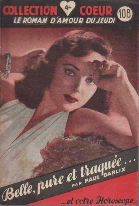 COLLECTION COEUR magazine side cover Issue 108  1950