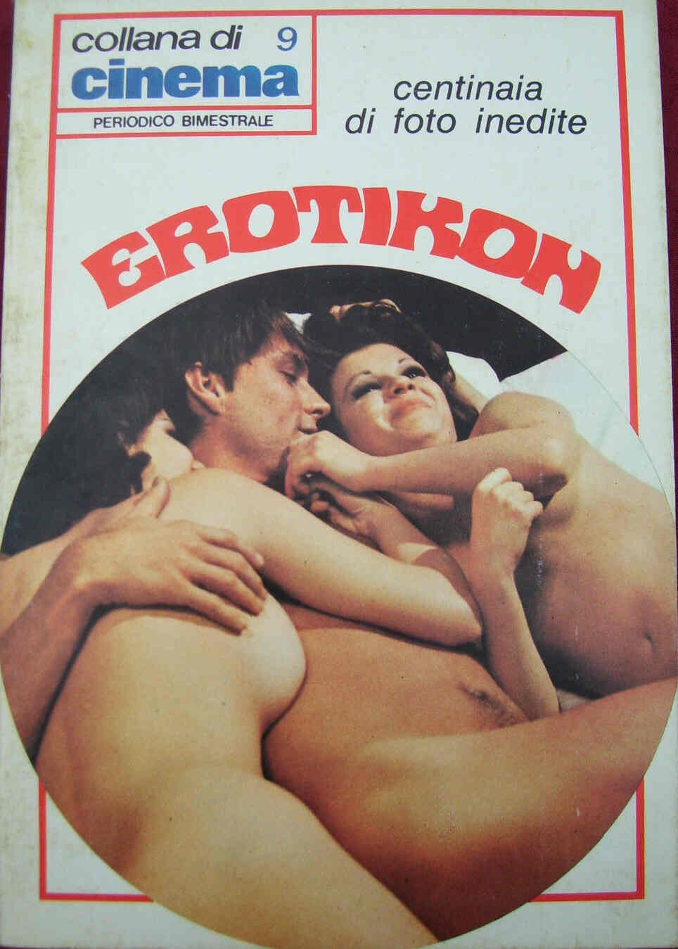COLLANA DI CINEMA magazine side cover Issue 9 February/March 1972