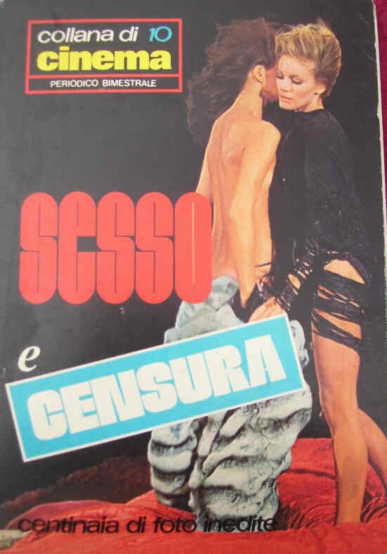 COLLANA DI CINEMA magazine side cover Issue 10 April/May 1972
