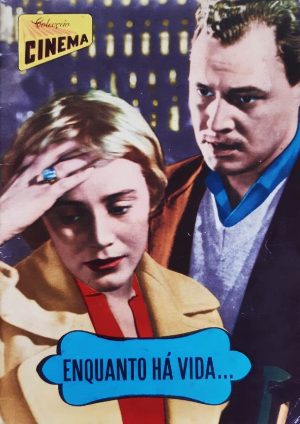COLECCAO CINEMA magazine side cover  Vol 09 No  03   1956
