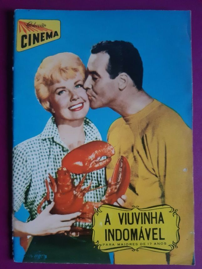 COLECCAO CINEMA magazine side cover  Vol 17 No  08   1959