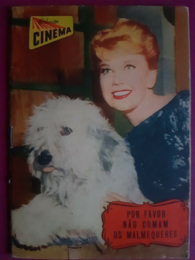 COLECCAO CINEMA magazine side cover  Vol 20 No  01   1960