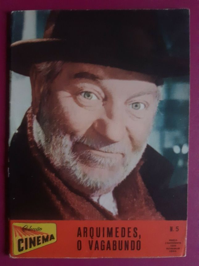 COLECCAO CINEMA magazine side cover  Vol 20 No  05   1960
