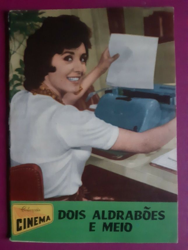 COLECCAO CINEMA magazine side cover  Vol 20 No  14   1961