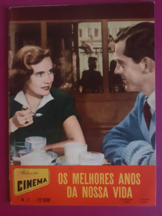 COLECCAO CINEMA magazine side cover  Vol 22 No  07   1961