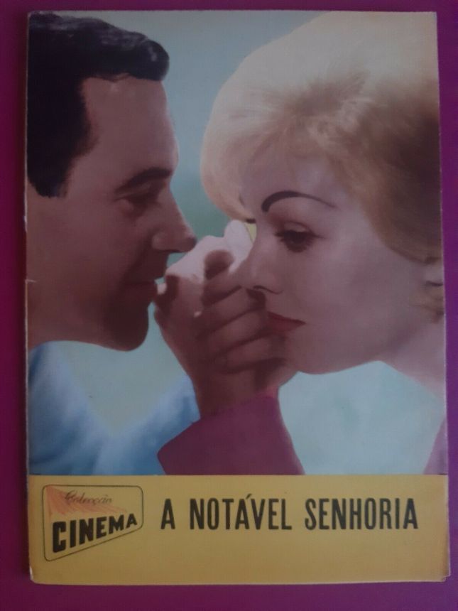COLECCAO CINEMA magazine side cover  Vol 24 No  01   1962